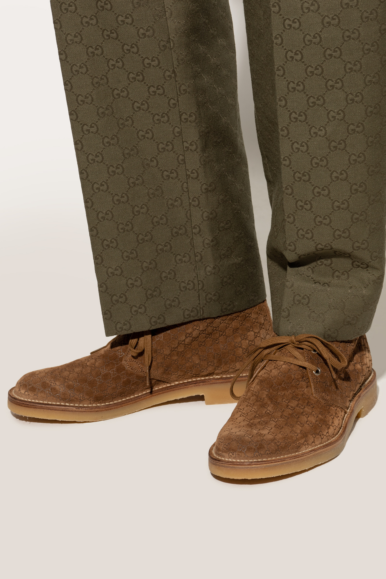 Gucci Suede ankle boots | Men's | Vitkac